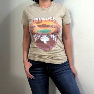 HOT TOPIC Metallica Master Of Puppets Boyfriend Fit T-Shirt ~ NWT